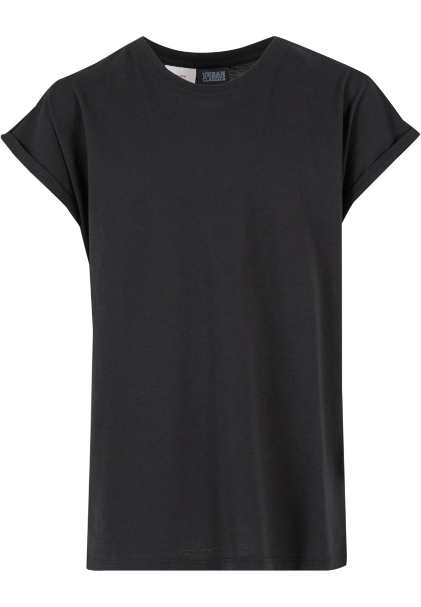 Girls Extended Shoulder Tee 2-Pack