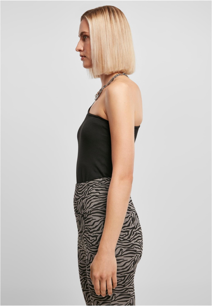 Ladies Organic Asymmetric One Sleeve Body