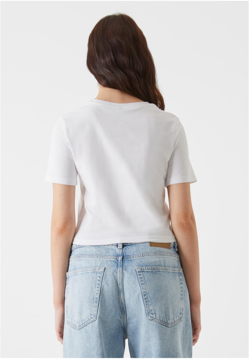 Lost Youth Ladies Cropped Tee - Cowboy Pillows