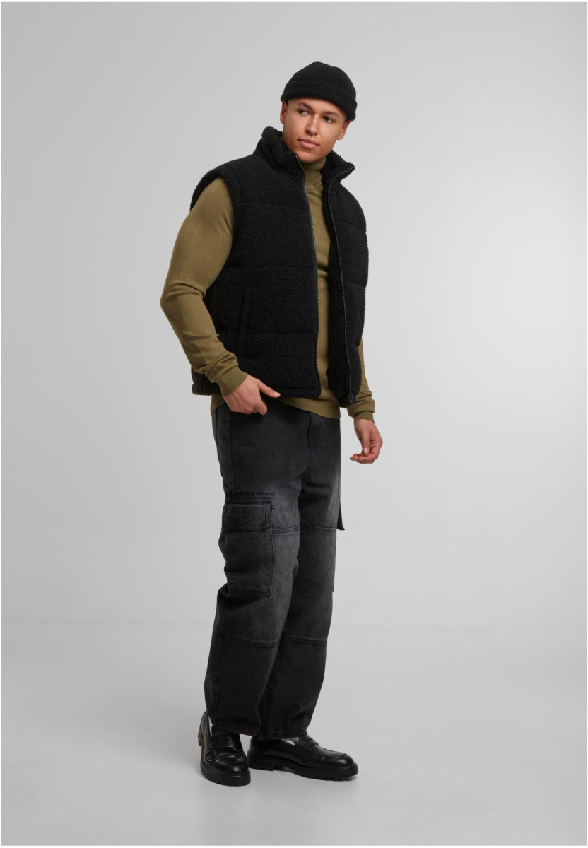 Basic Teddy Puffer Vest