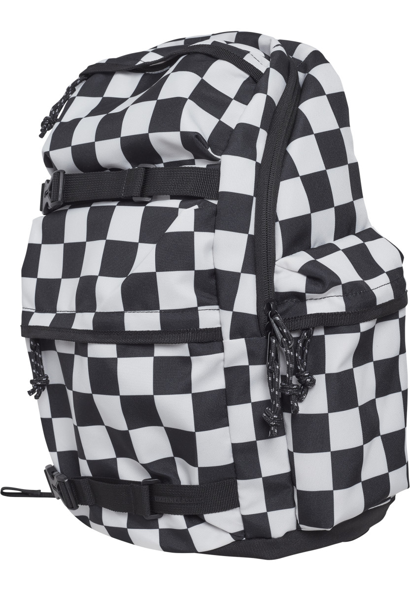 Backpack Checker black & white