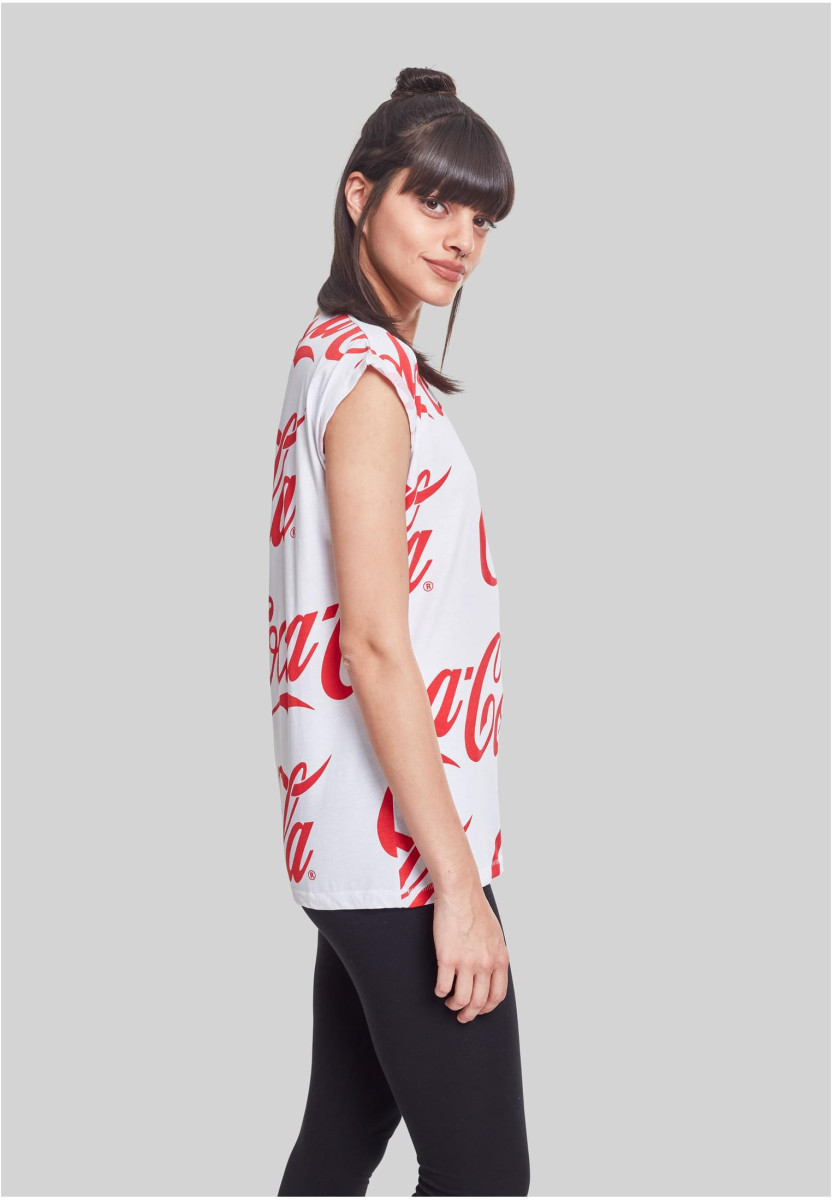 Ladies Coca Cola AOP Tee