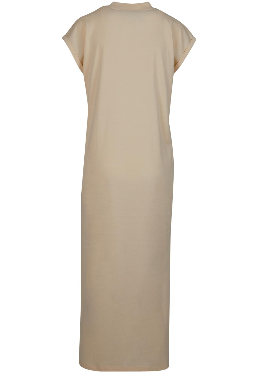 Ladies Long Extended Shoulder Dress