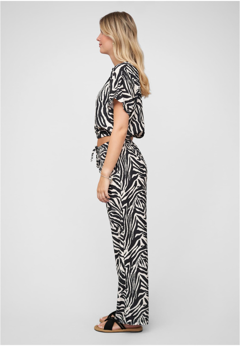 Set Batwing Top and Wide Pants