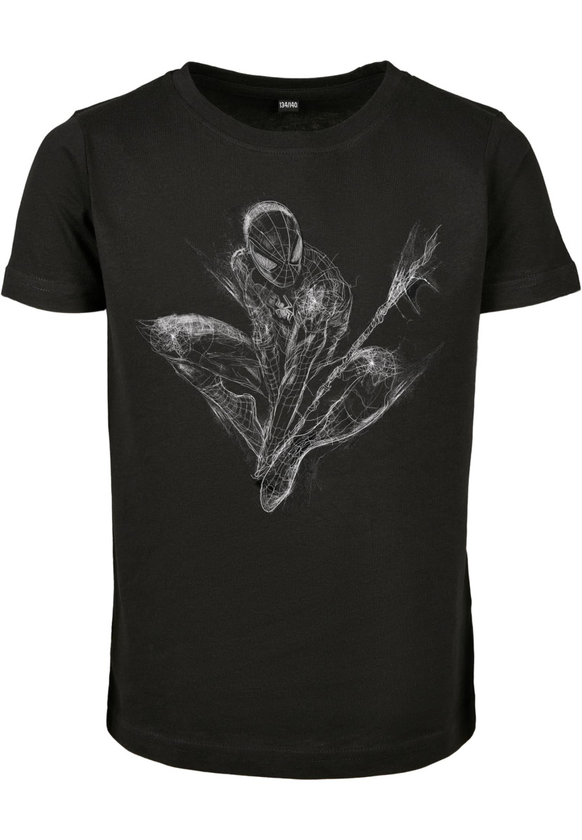 Kids Spiderman Scratched Tee