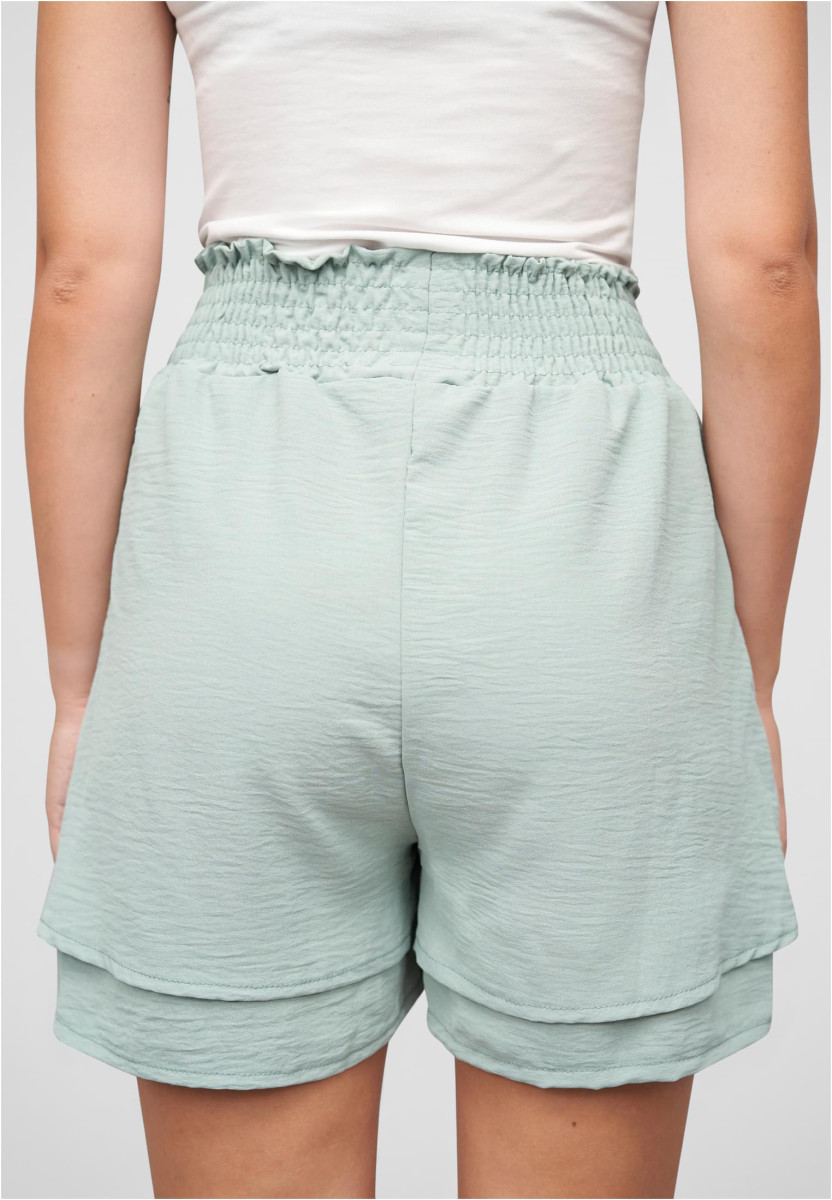 Musselin Shorts 2-Lagig mit Gummibund