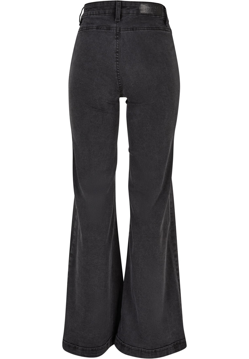 Ladies Vintage Flared Denim Pants