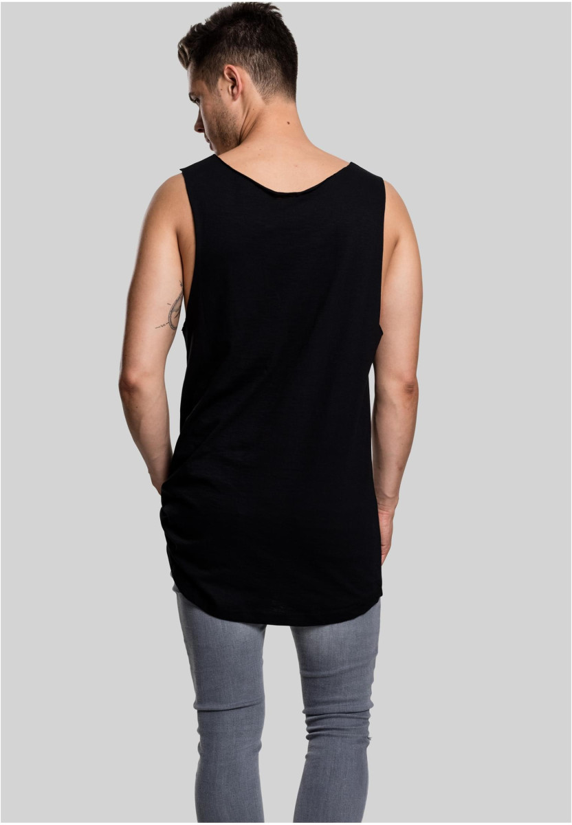 Long Shaped Open Edge Loose Tank