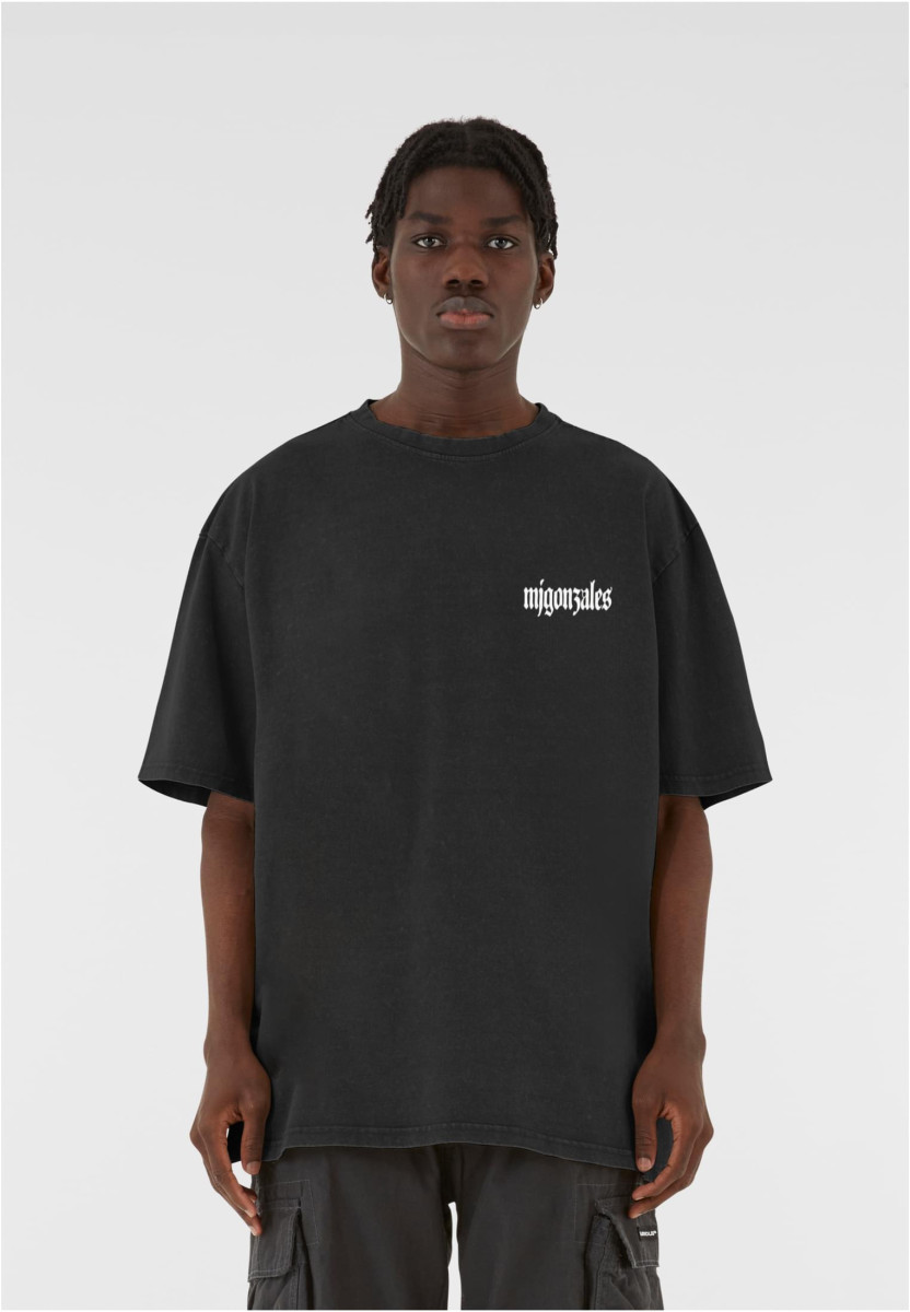 MJG Heavy Oversized Acid Washed Tee -  FROSTED WINGS