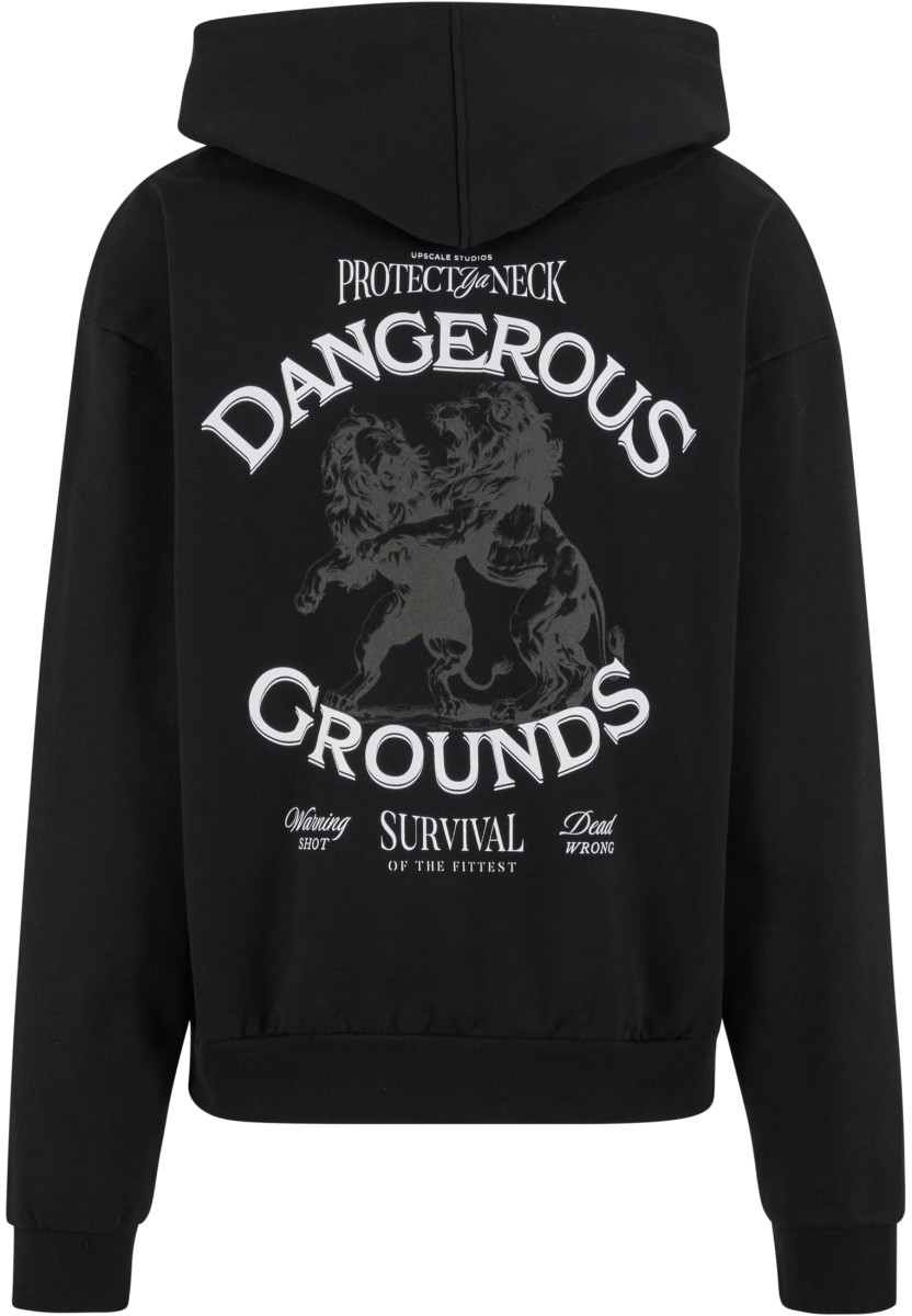 Dangerous Grounds Oversize Zip Hoody