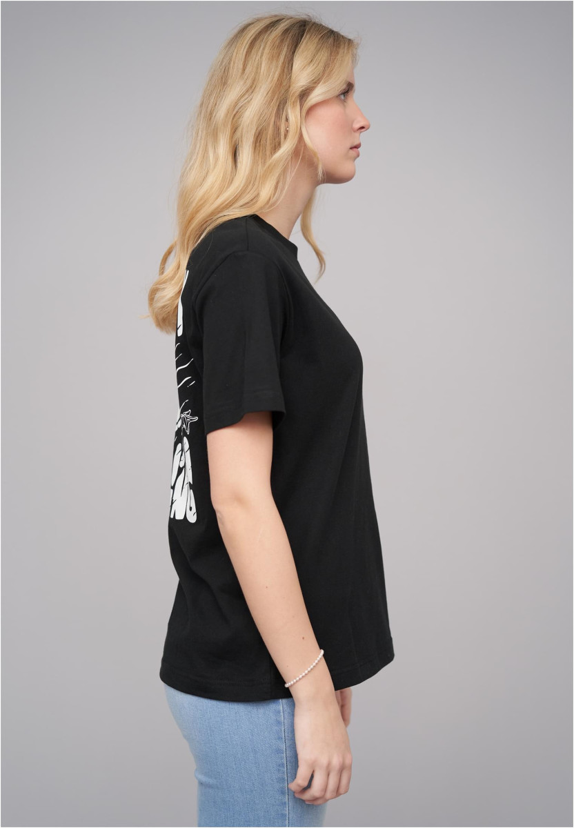 Ladies 77 Ocean Black Tee
