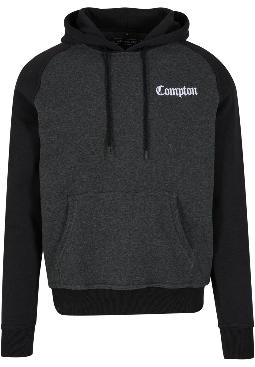 Compton Wording EMB Raglan Hoody
