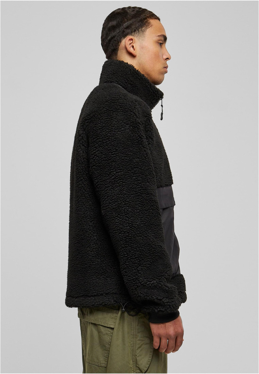 Short Raglan Sherpa Jacket