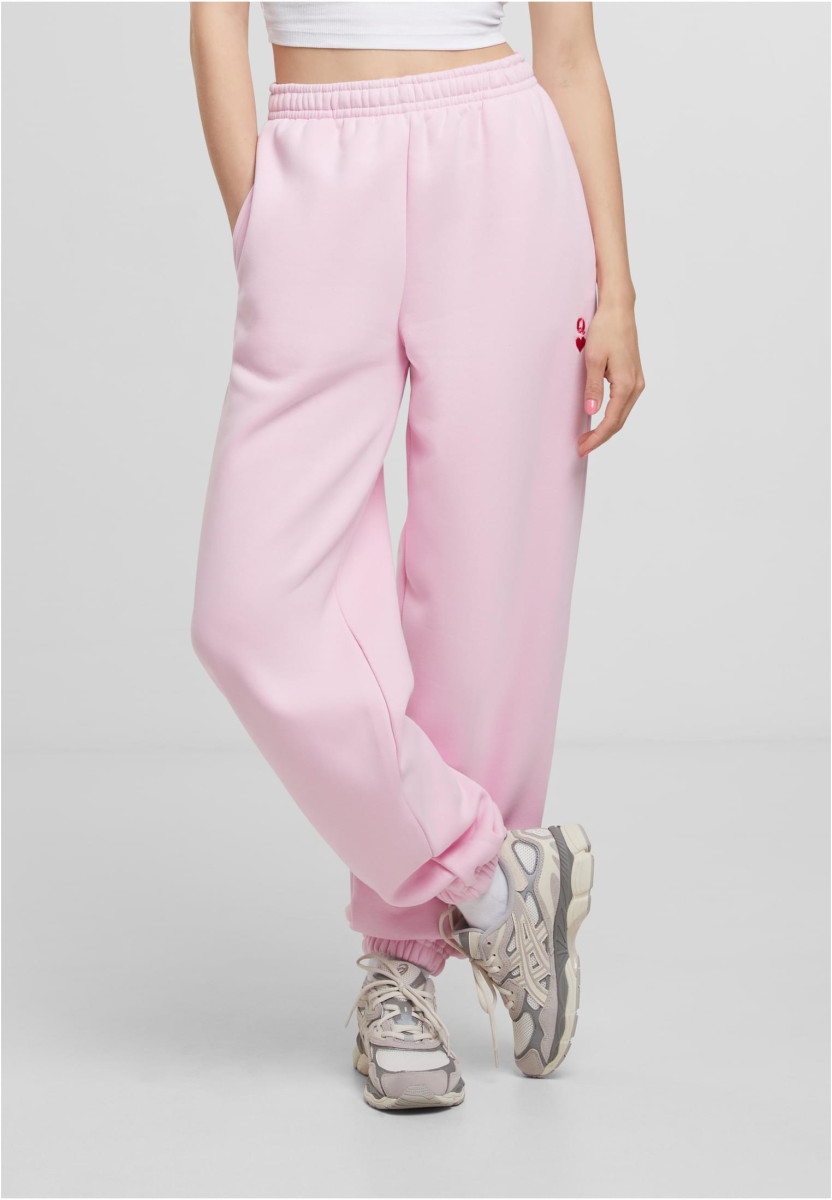 Real Queen EMB Ladies Fluffy Sweatpants