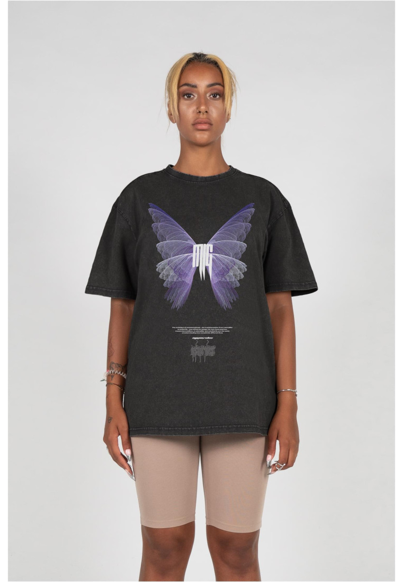 Ladies METAMORPHOSE V.6 Acid Washed Heavy Oversized Tee