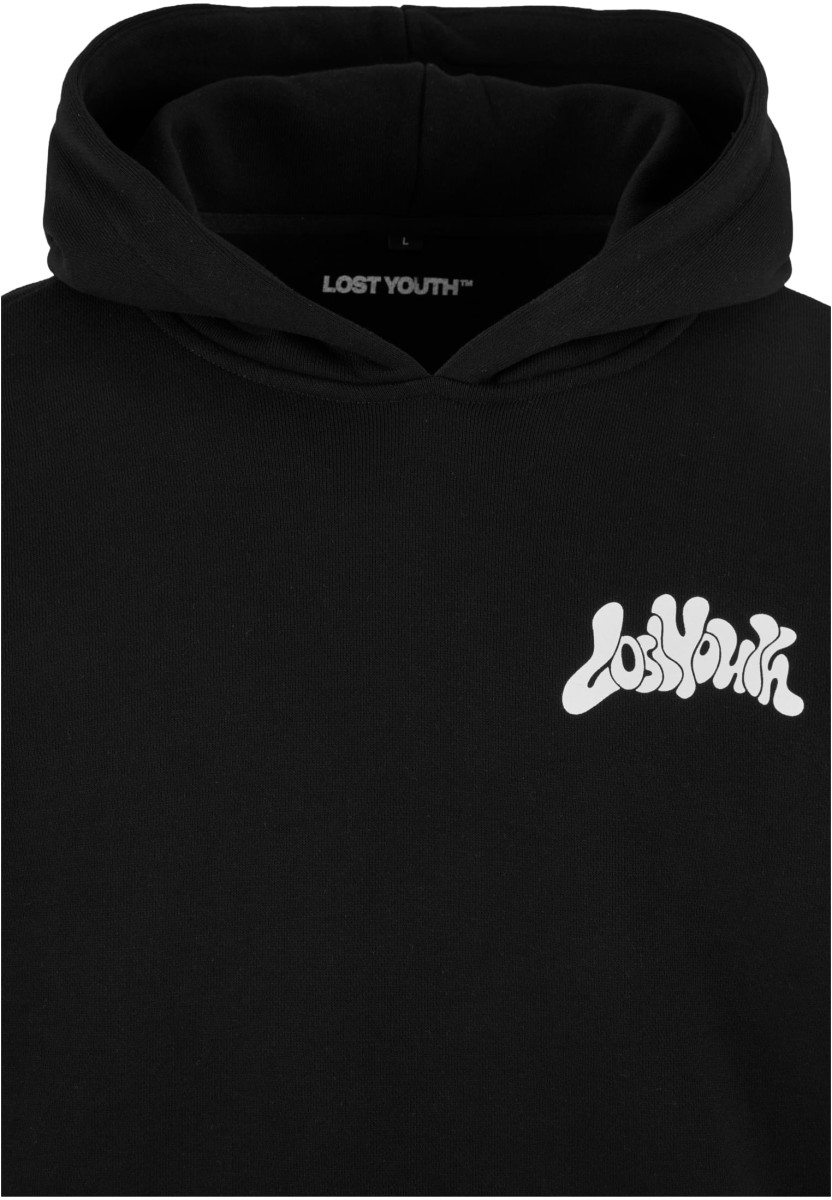 LY HOODY - BLURRED FLOWERS