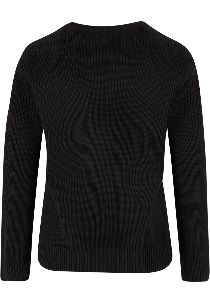 Ladies Rib Knit Sweater