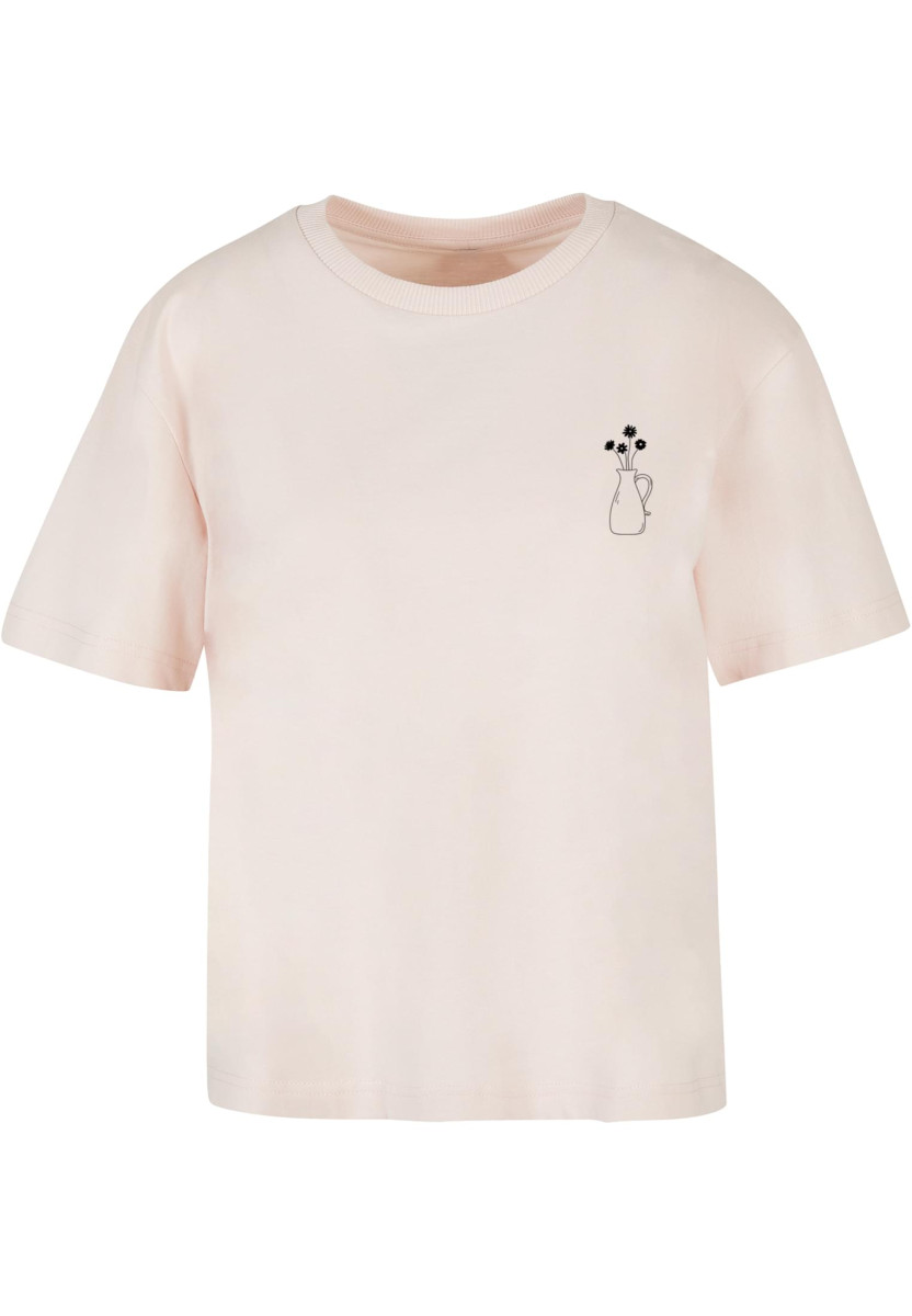 Ladies Vase And Flowers Tee