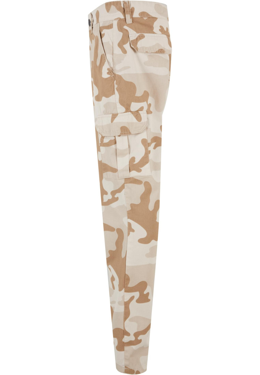 Straight Leg Camo Cargo Pants