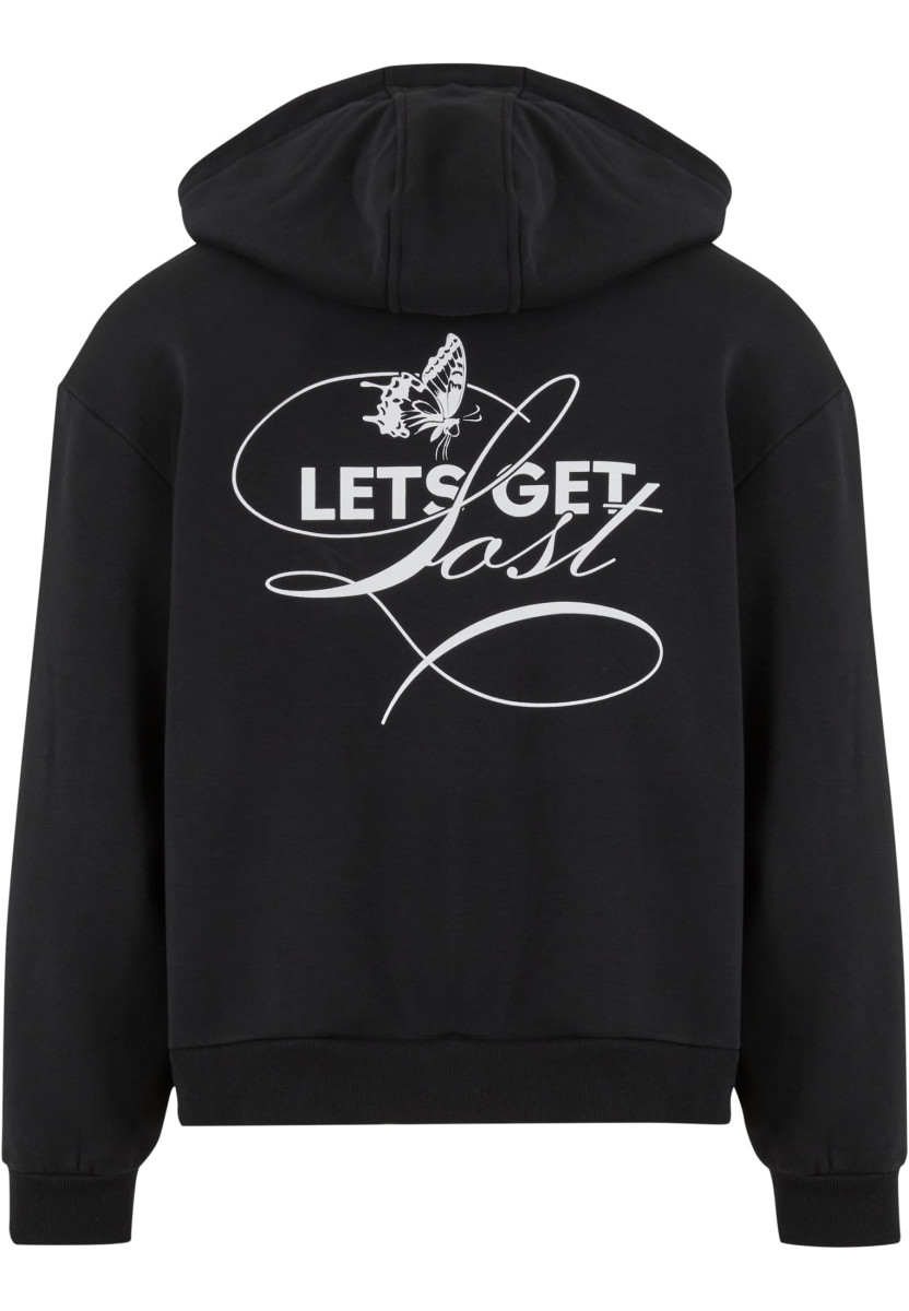 Let?s Get Lost Fluffy Zip Hoody