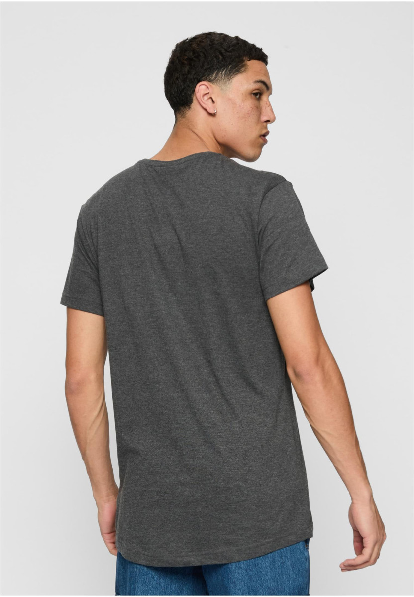 Shaped Long Tee with Urban Classic Print