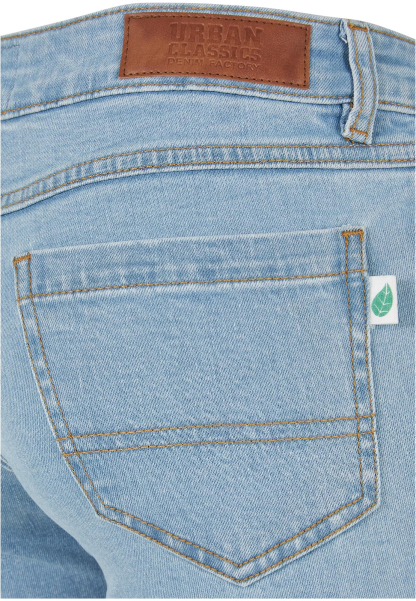 Ladies Organic Low Waist Flared Denim