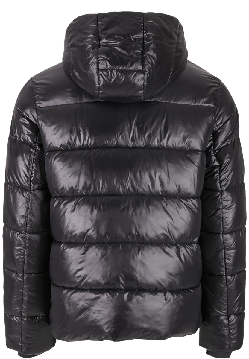 Recycled Zip neck Puffer Jacket