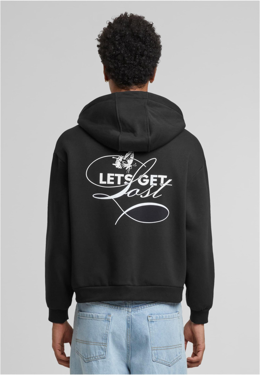 Let?s Get Lost Fluffy Zip Hoody