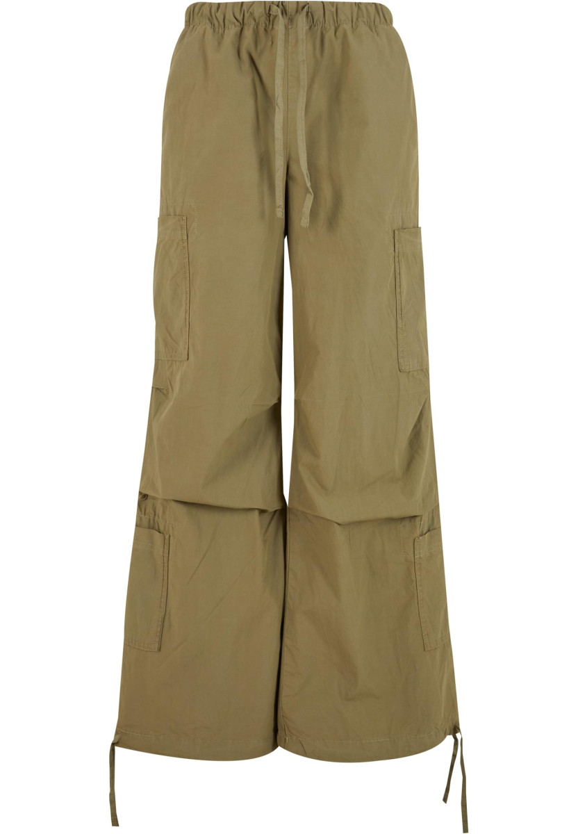 Ladies Cotton Cargo Parashute Pants