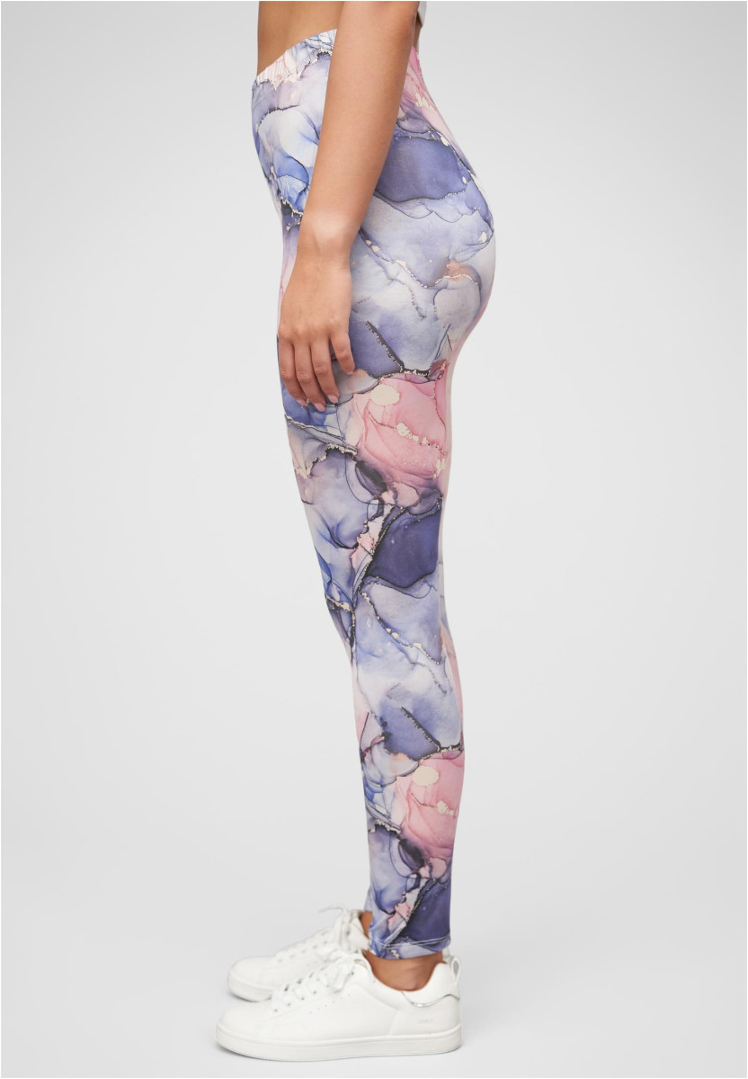 Leggings mit Abstrused Print