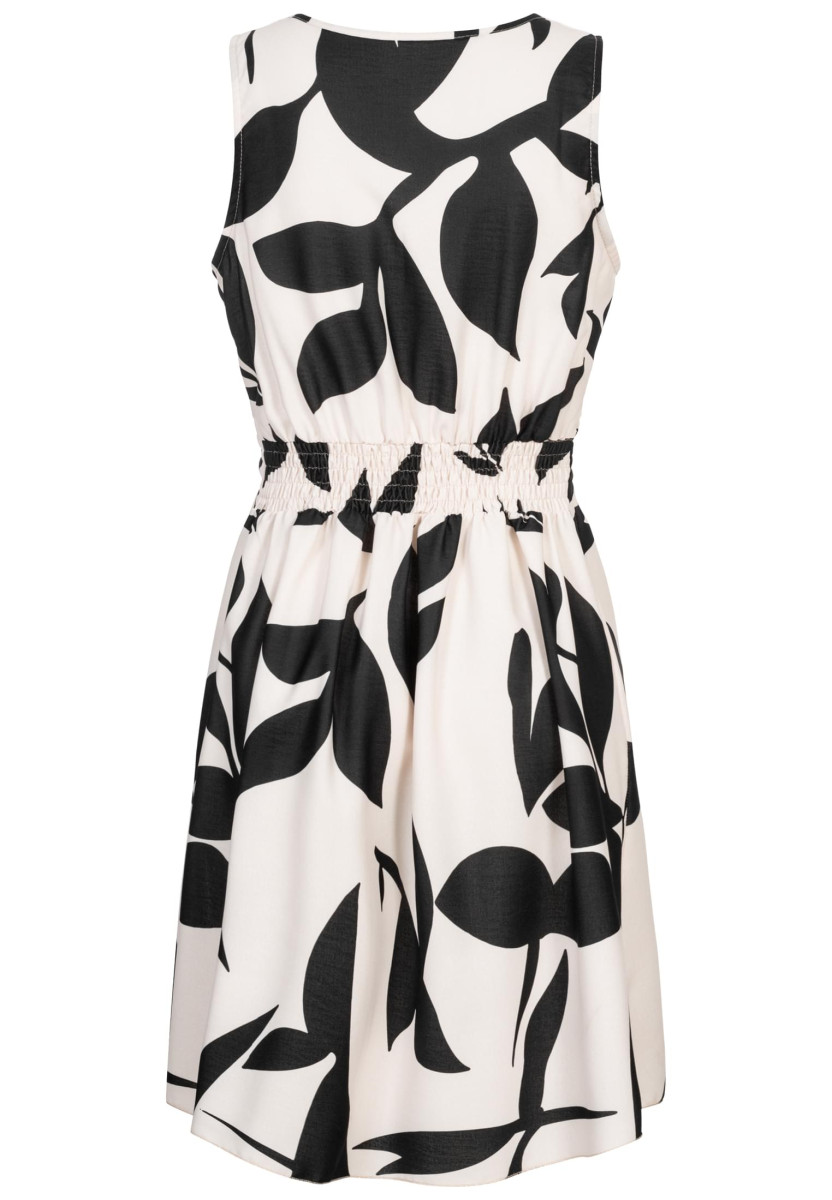 Dress with floral print
