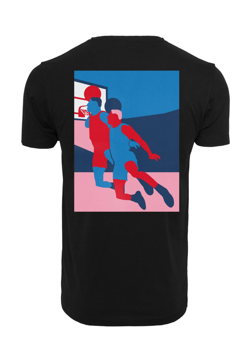 Colored Basketball Player Tee