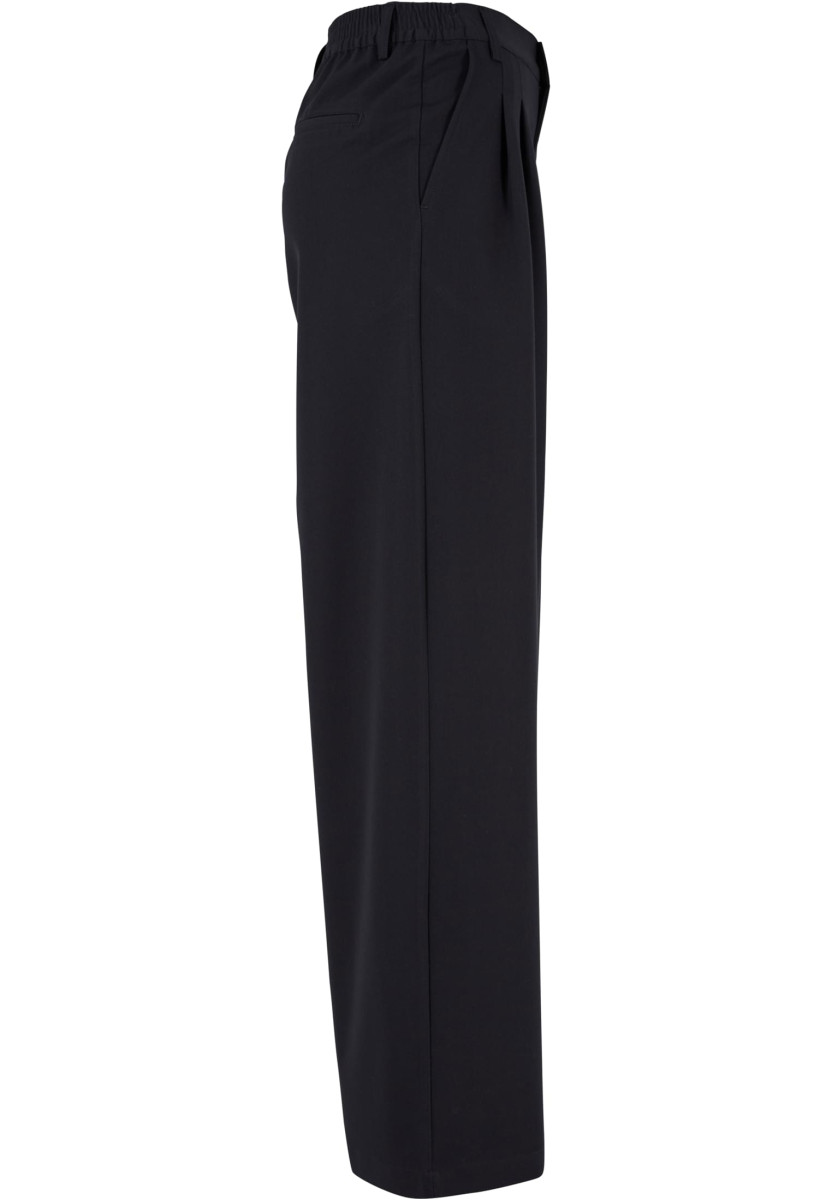 Ladies Ultra Wide Pleat-Front Pants