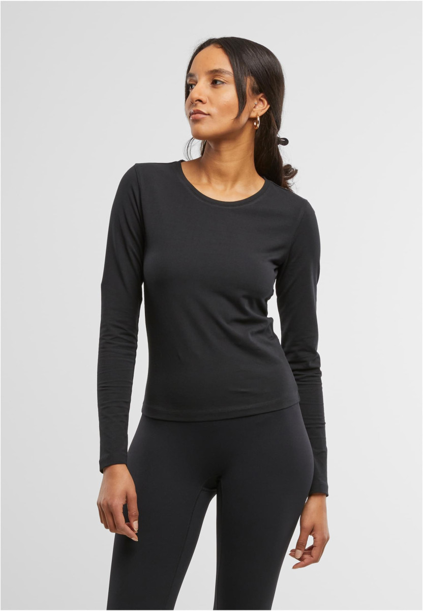 Ladies Basic Super Slim Longsleeve