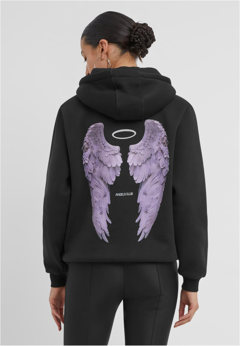 Angels Club Ladies Fluffy Hoody