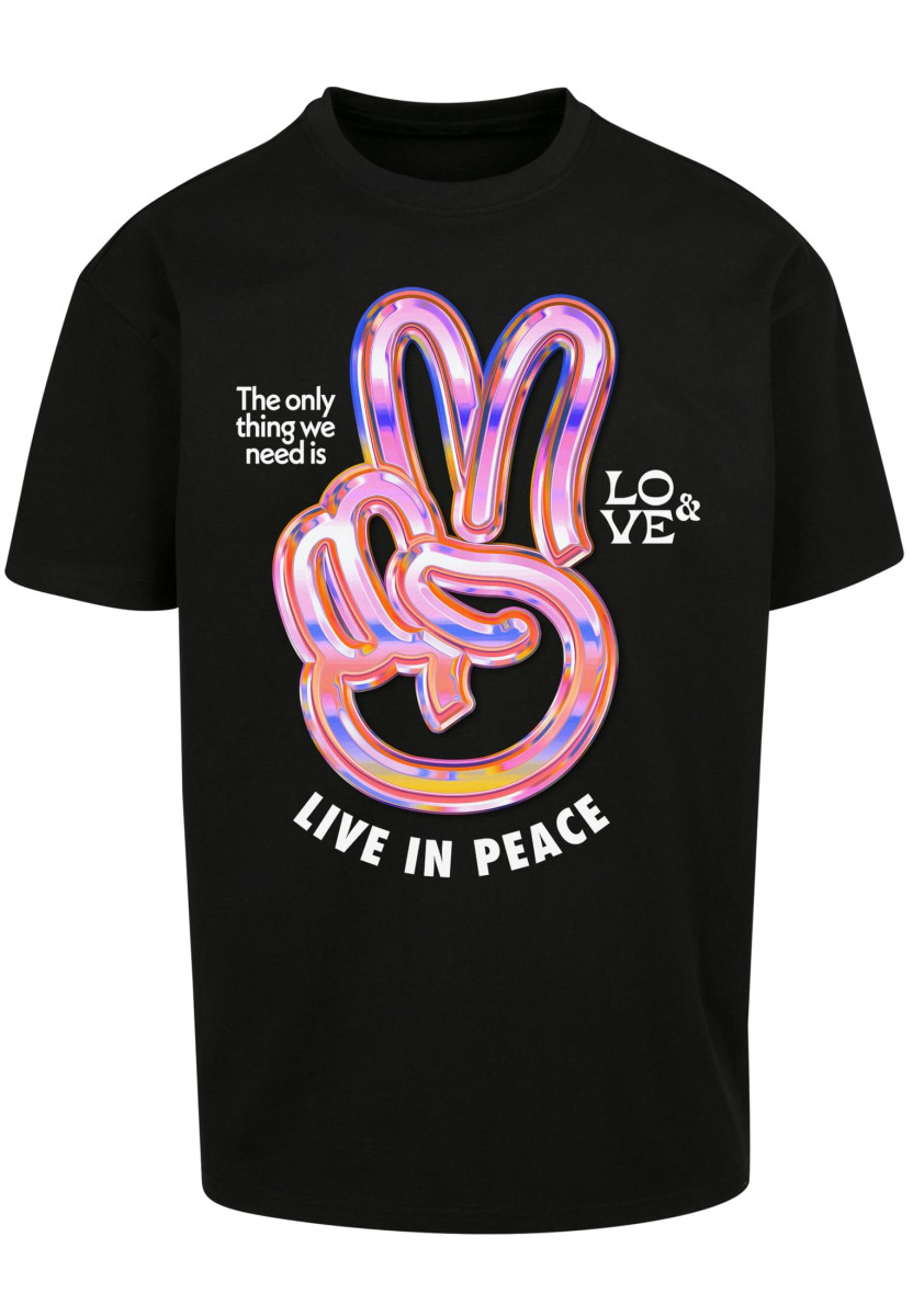Live in Peace Oversize Tee