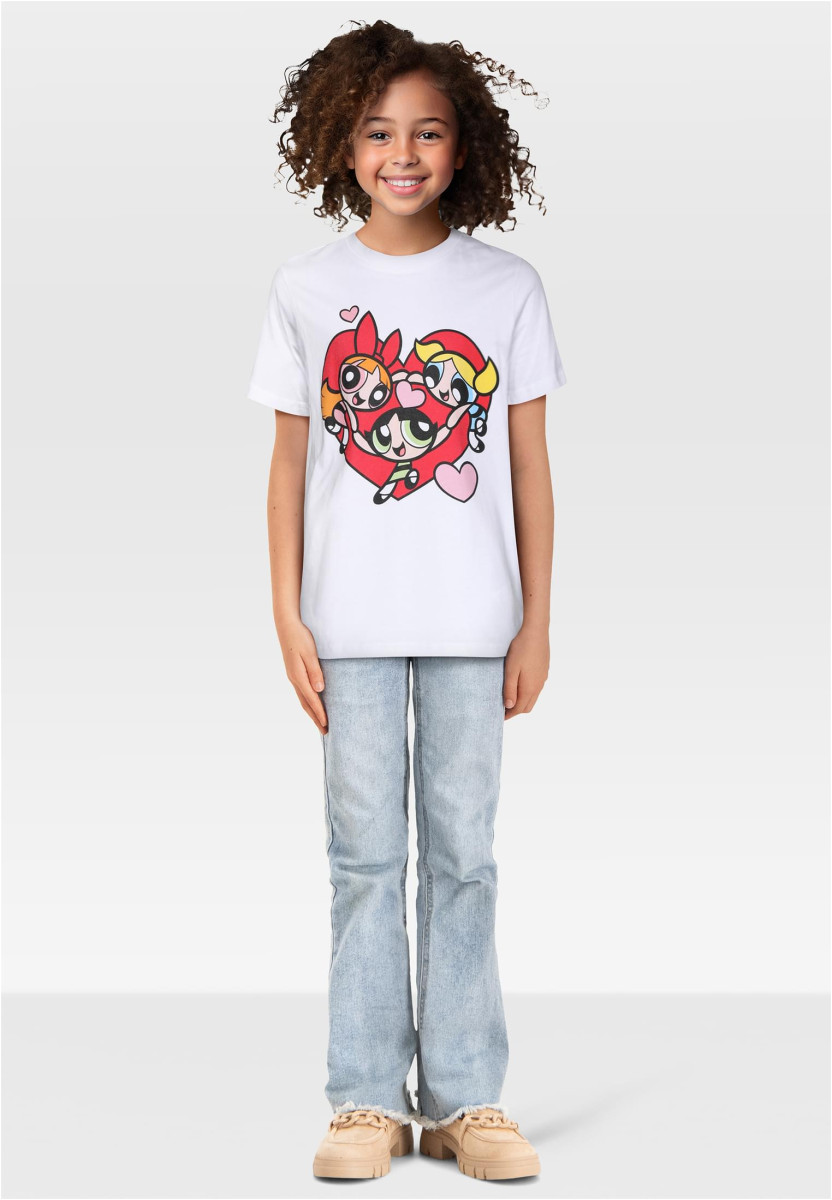 Kids Power Puff Girls Heart Tee