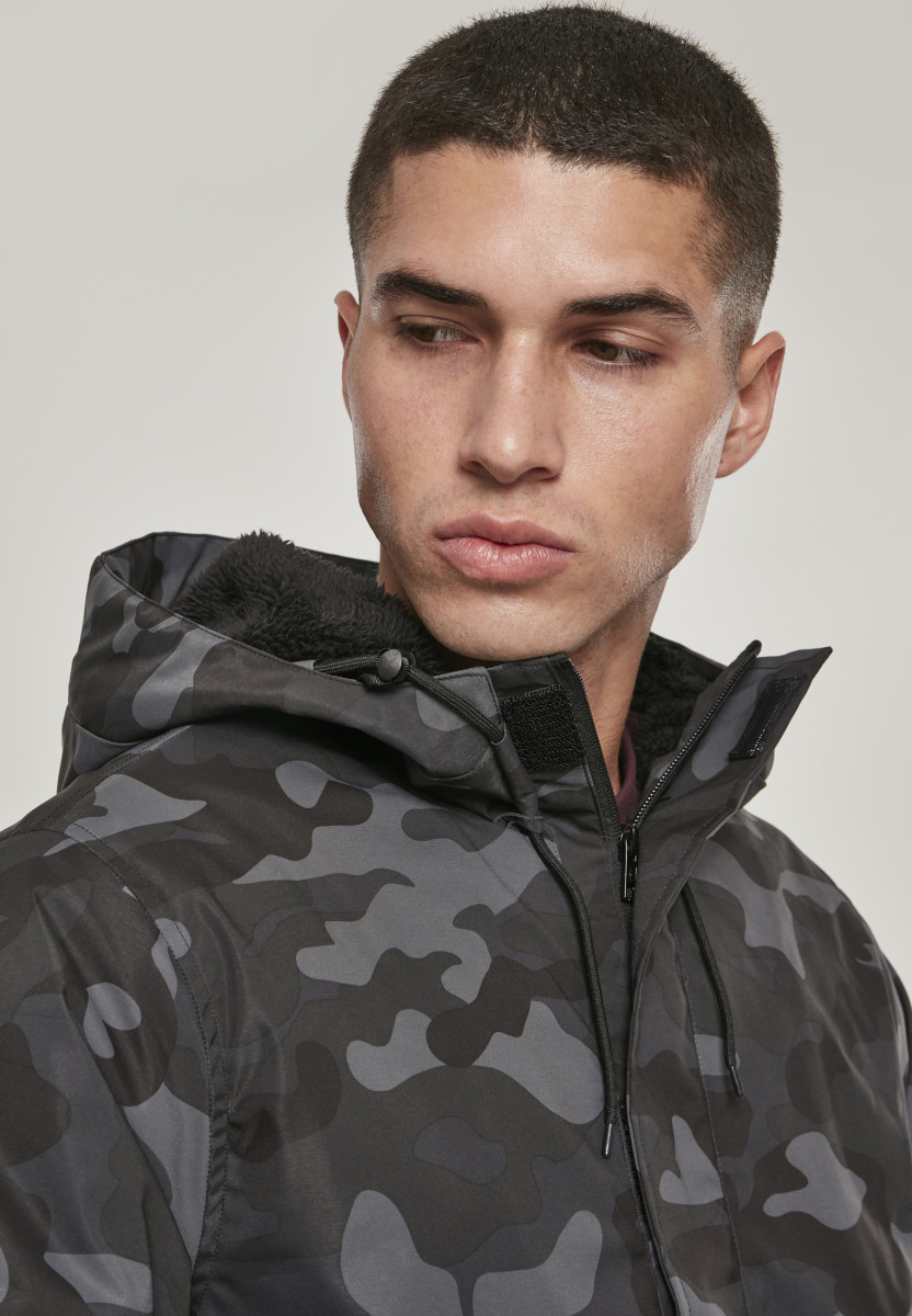 Camo Mix Pull Over Jacket