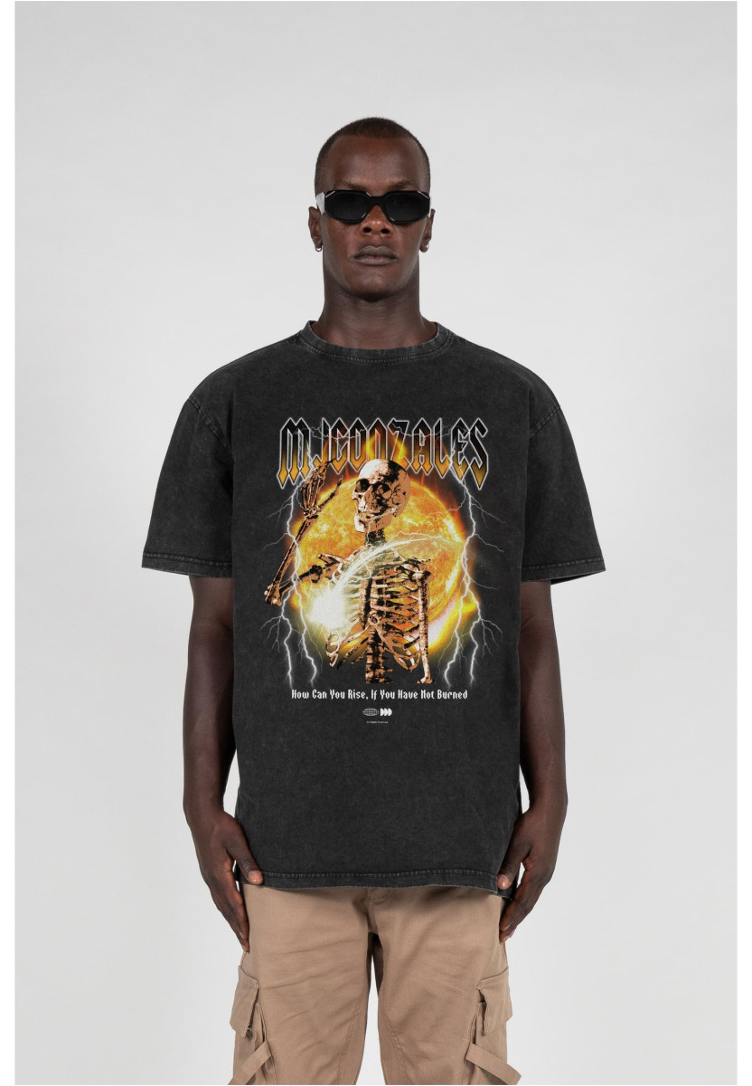 HELLRIDE Acid Washed Heavy Oversize Tee