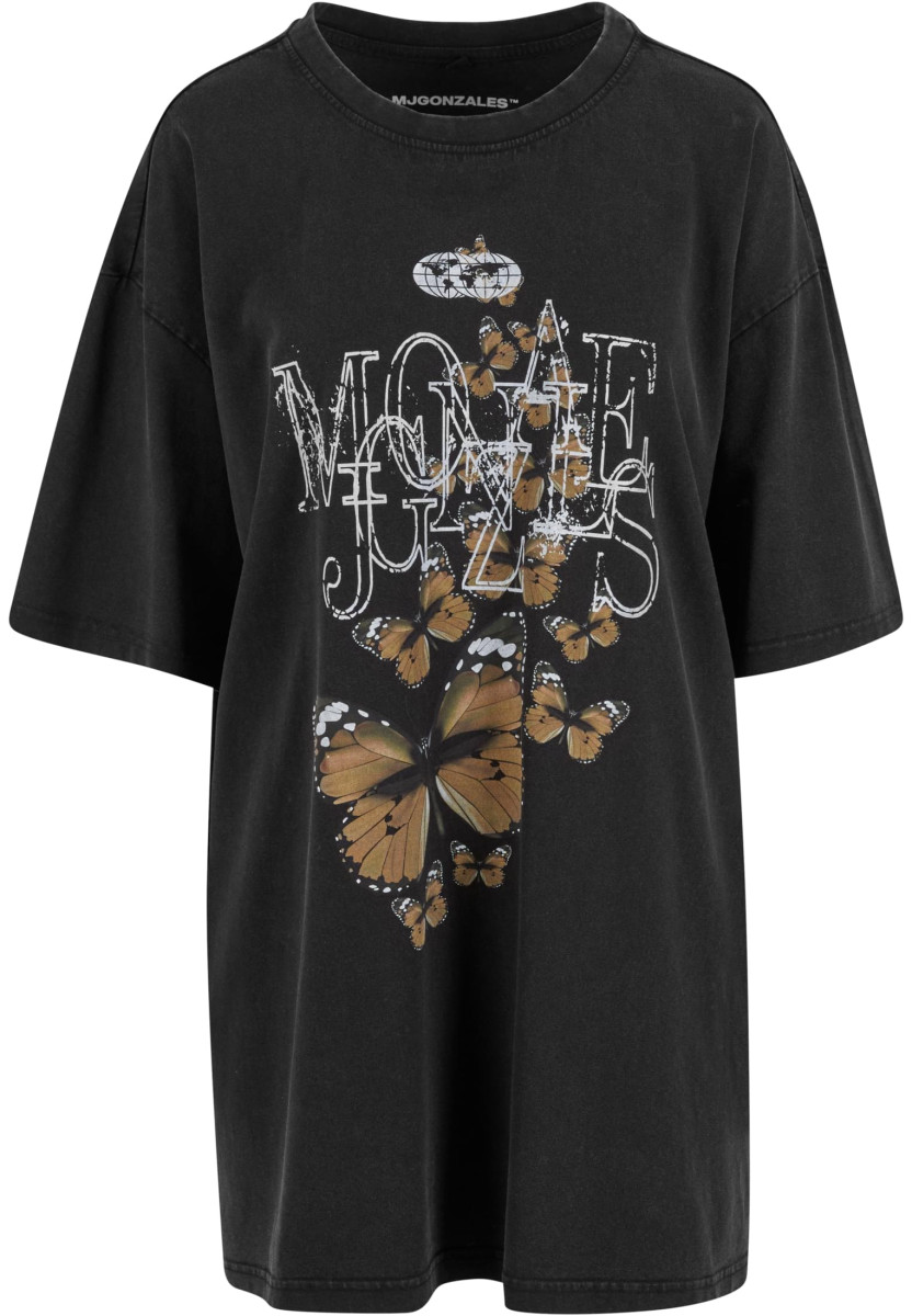 Ladies METAMORPHOSE V.8 Acid Washed Heavy Oversized Tee