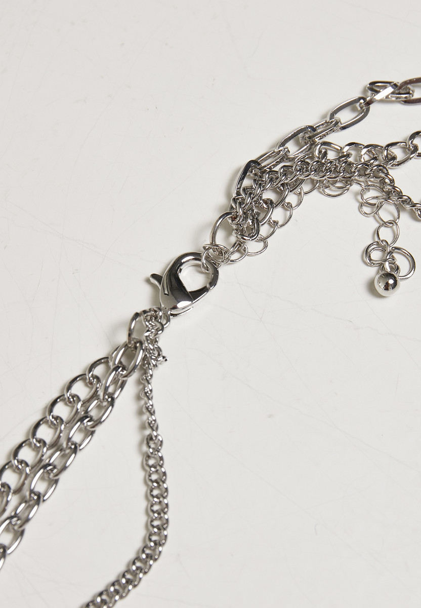 Safety Pin Layering Necklace