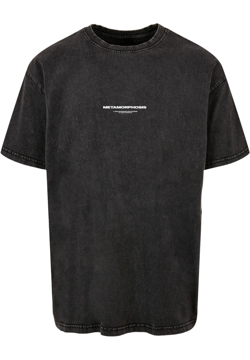METAMORPHOSE V.4 Acid Washed Heavy Oversized Tee