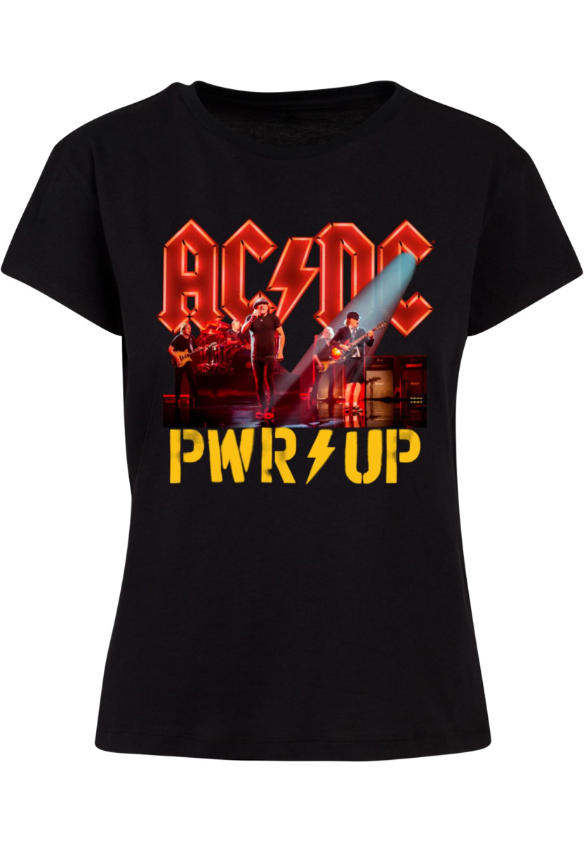 Ladies ACDC - PWRUP Stage Lights Box Tee