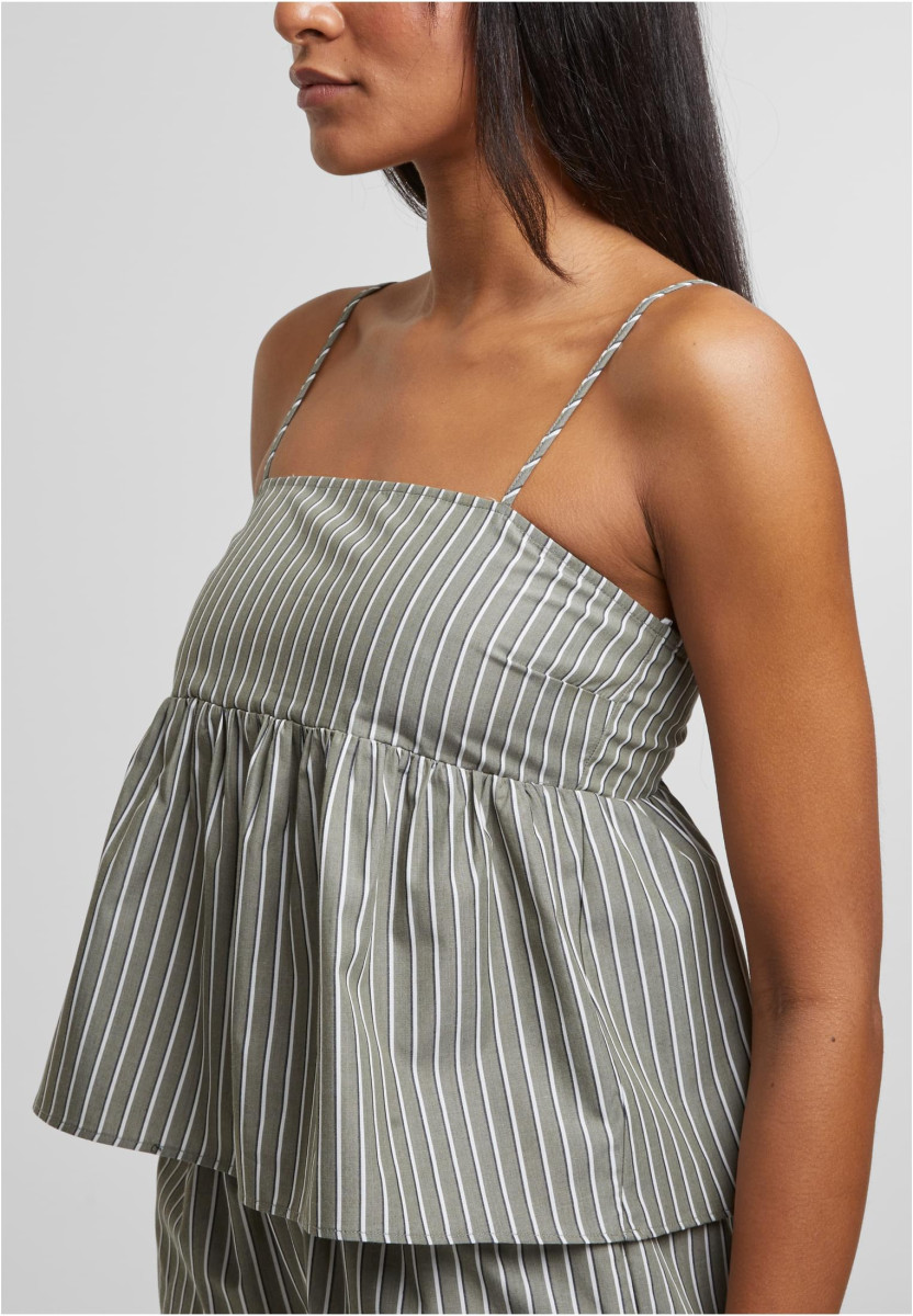 Ladies Striped Cotton Cami Top