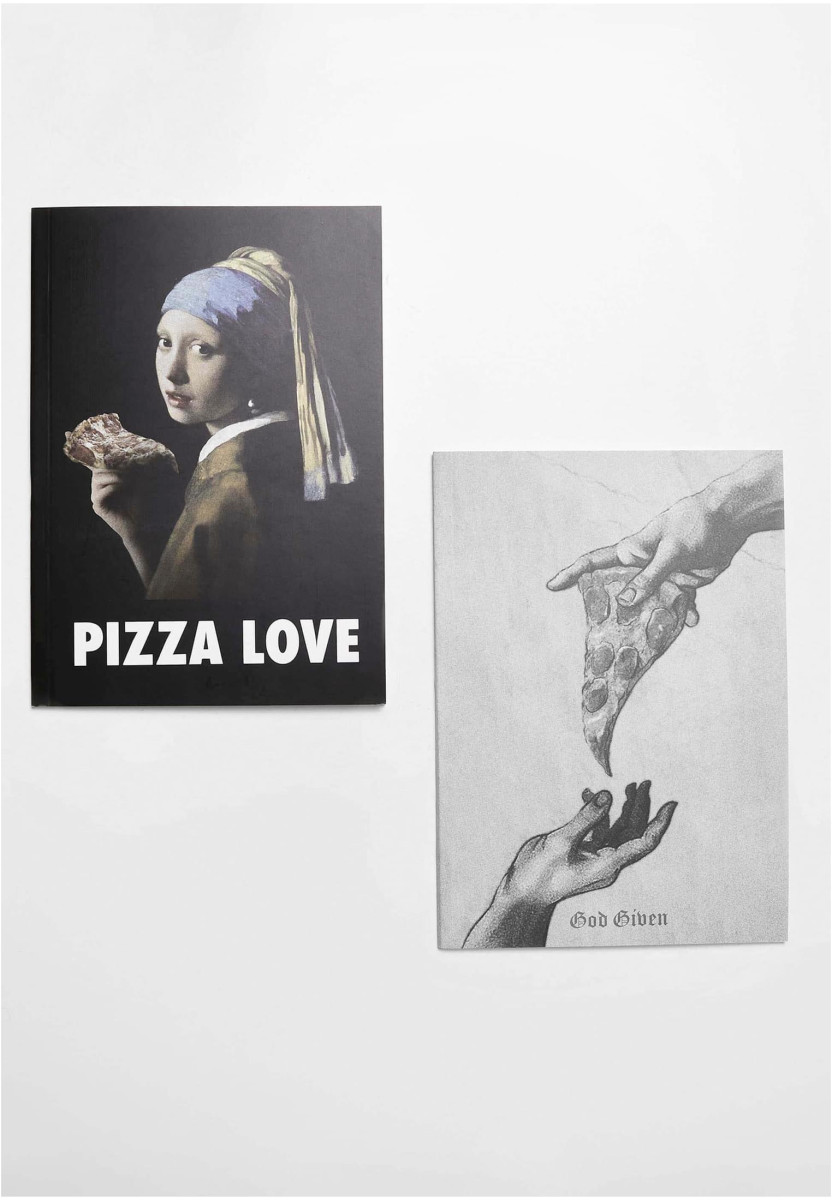 Pizza Art Exercise Book 2-Pack