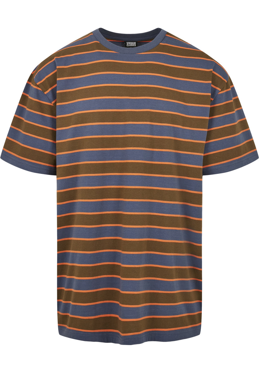 Yarn Dyed Oversized Board Stripe Tee