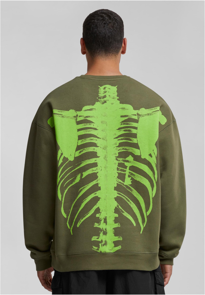 ZM243-002-1 Zoo York Skeleton Crewneck