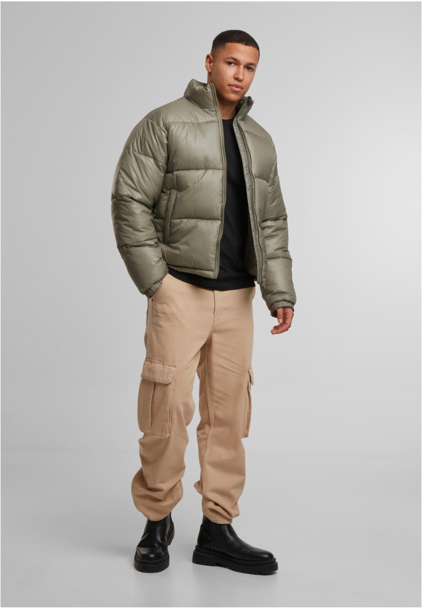Crinkle Puffer Jacket