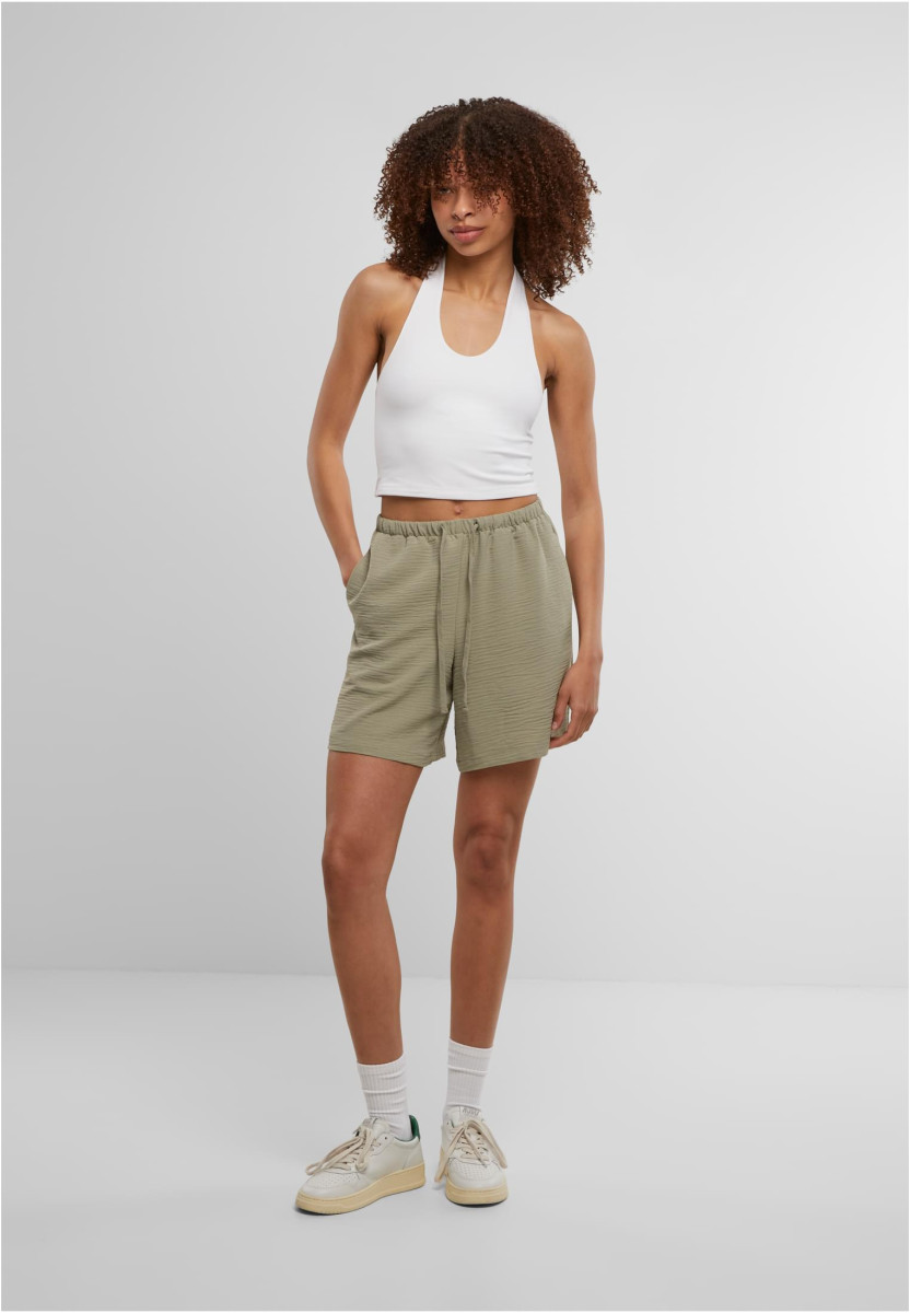 Ladies Basic Neckholder Jersey Top