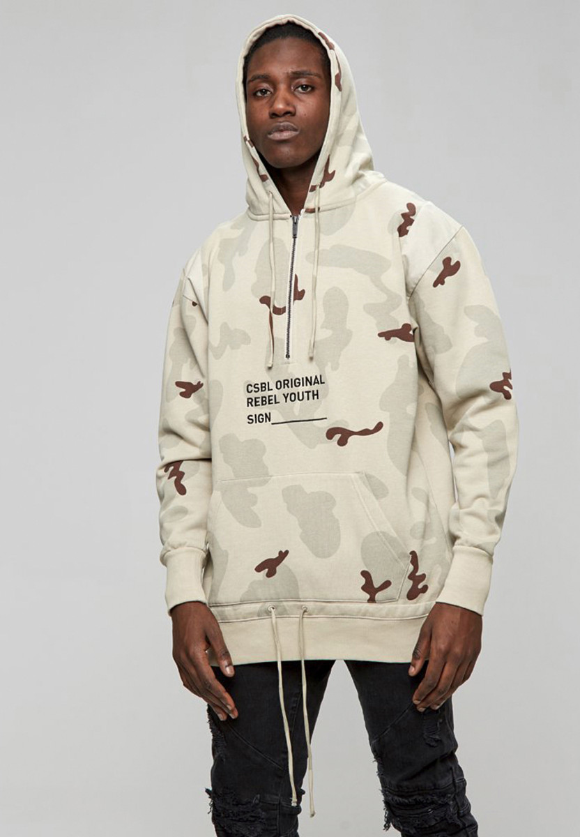 CSBL Rebel Youth Half Zip Hoody